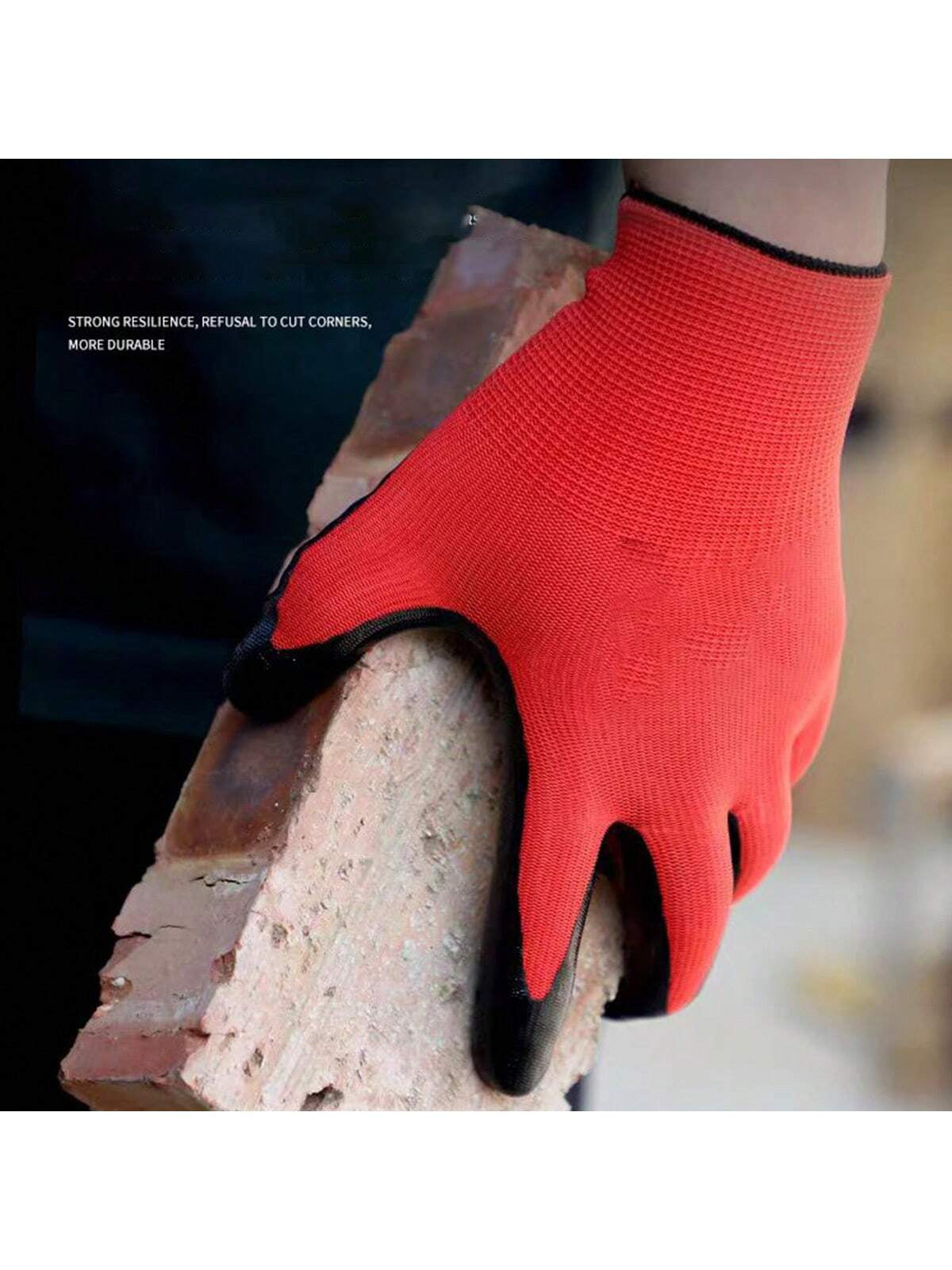12/8/4 Pairs/Pack, Multifunctional Work Gloves Gardening Gloves and Heavy Duty Work Gloves