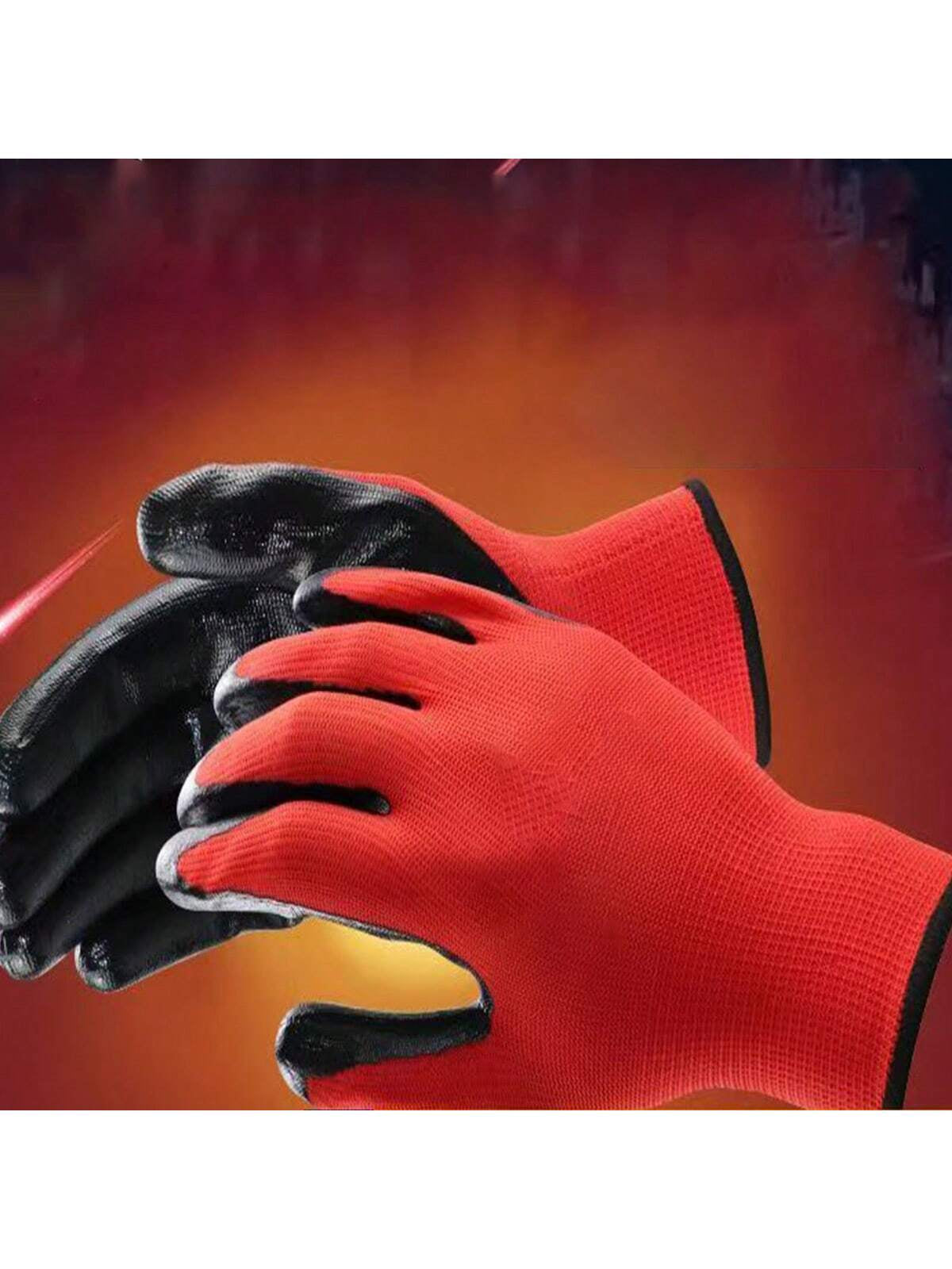 12/8/4 Pairs/Pack, Multifunctional Work Gloves Gardening Gloves and Heavy Duty Work Gloves