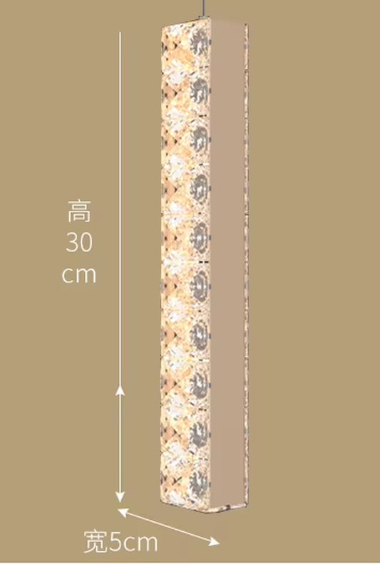 Modern Luxury Golden Silver LED Crystal Chandelier Nordic Duplex Building Spiral Staircase Chandelier Dining Room Art Chandelier