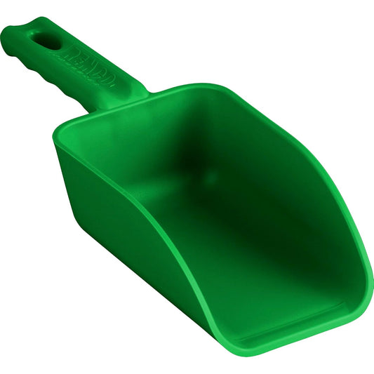 Vikan  63002 Color-Coded Plastic Hand Scoop - Bpa-Free Food-Safe Kitchen Utensils, Restaurant and Food Service Supplies, 16 Oz, Green